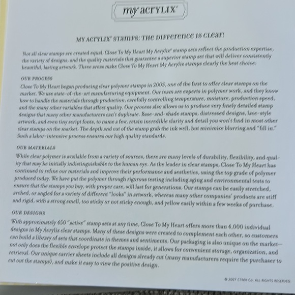 Playful Petals C1288 stamps - Picture 6 of 6